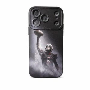 iPhone Phone Case Football Player NFL Black TPU Shockproof Case 17 Pro